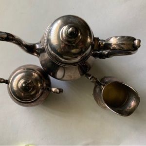 🐞Georgian court silver tea set🐞